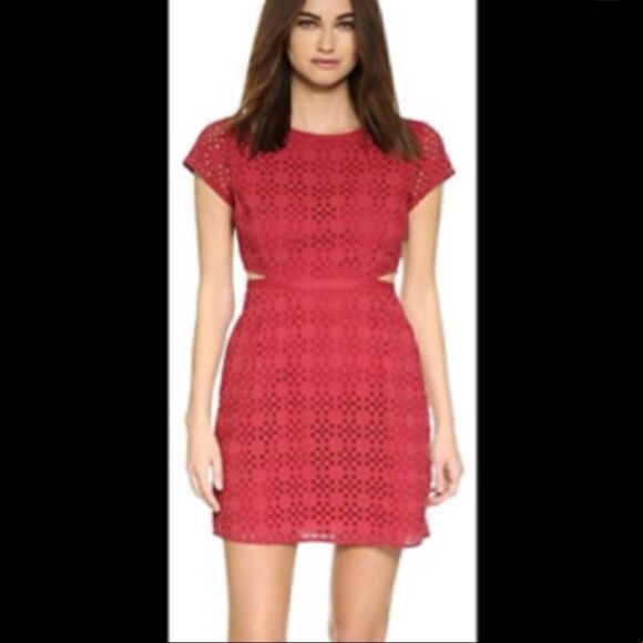 Madewell Eyelet Happening Cutout Dress Size 6 - Picture 3 of 10